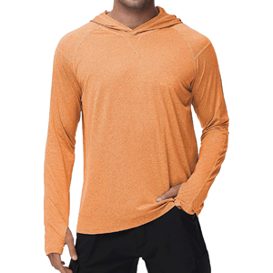 Camiseta Deportiva Unisex de Manga Larga con Protección Solar UPF 50+ Antibacteriana, 100% Poliéster, 180g, Personalizable con Diseño Frontal de Pesca - Product Image 1