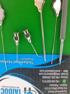 Ensemble de sondage ORL en acier inoxydable allemand de haute qualité Instrument chirurgical Ce approuvé - Product Image 3