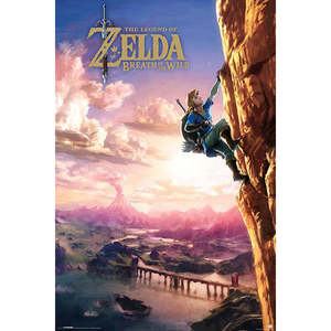 Modern Style the Legend of Zelda Breath of the Wild Paper <b>Poster</b> for Wall Use - Product Image 1