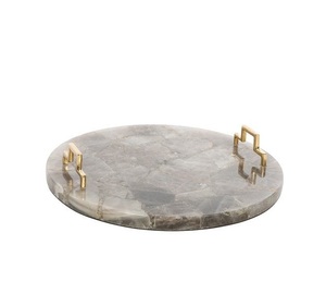 Madera de grano bonito y elegante tabla de quesos de mármol para chapados elegantes y arreglos festivos de aperitivos en eventos - Product Image 2