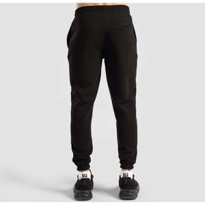 Pantalones Chinos Conquer con Cintura Elástica, Negros, Tallas XL a 6XL, Tela Ligera Tejida con Decoración de Cremallera, Ropa de Trabajo, Corte Recto - Product Image 2