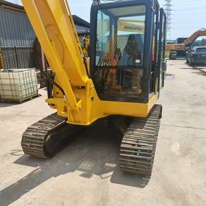 Mini-excavatrice sur chenilles Komatsu Pc56 d'occasion, 3 tonnes, chenilles en caoutchouc, moteur, engrenage, roulement, modèle 2023, haute efficacité, testée et inspectée - Product Image 6