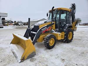 รถตักล้อยาง John Deere 410 P-TIER ดีเซล ปี 2024 พร้อมปั๊ม MOOG ประสิทธิภาพสูง และรถตักล้อยางแบบสกิดสเตียร์ - Product Image 2