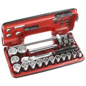 ชุดบล็อกถอดประกอบ Facom DBOX 12 ชิ้น ขนาด 1/2 นิ้ว เมตริก รุ่น SL.DBOX412 - Product Image 1