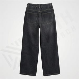 <b>Women's</b> Wide Leg <b>Jeans</b> Loose <b>Jeans</b> Casual Wide Leg Pants <b>Woman</b> High Waist Latest Loose Straight Denim Customized Color Pant - Product Image 2