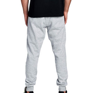 Pantalon de survêtement unisexe coupe ajustée 100% coton polyester personnalisé Gym Fitness pantalon de jogging décontracté poche latérale pantalon léger pour homme - Product Image 6