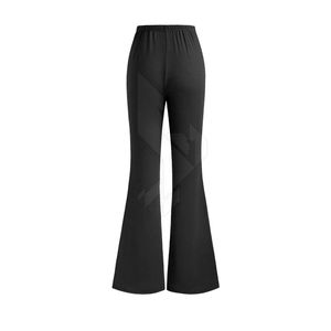 <b>Women</b> Streetwear Winter Straight Sweatpants with Flat Front Drawstring Waist and Soft <b>Fleece</b> Fabric for Daily Comfort - Product Image 5