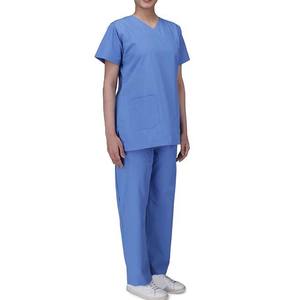 Uniformes hospitalarios Conjuntos de uniformes médicos para mujer con bolsillo Cuello en V con pantalones cargo Uniformes Disfraces Uniformes hospitalarios - Product Image 2