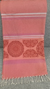 Vibrant Colors Hot Sale Custom logo Colorful Sand Beach <b>Towel</b> With Tassel Cotton <b>Turkish</b> Beach <b>Towel</b> - Product Image 2