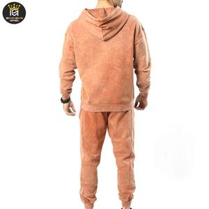 Chándales de lavado ácido para hombre, diseño personalizado, estilo Hip Hop, chándales de lavado ácido, manga completa ODM - Product Image 4