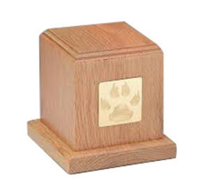 Modern American Style New Design Wooden <b>Urn</b> Box for Cat and <b>Dog</b> Pet Ashes Wood Cremation Funeral <b>Urns</b> with New Design - Product Image 1