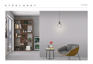 Fábrica al por mayor rombo 3D diamante porcelana mosaico azulejos acero gris para baño moderno y pared de cocina disponibles para la venta - Product Image 4