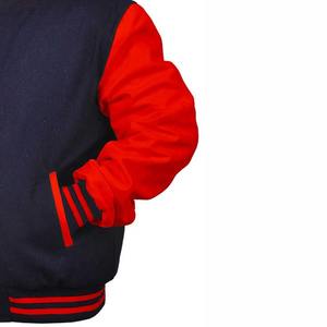 Chaqueta Universitaria de Alta Calidad para Hombre, Fabricada por OEM, Chaqueta Universitaria Personalizada con Bordado de Letras de Béisbol, Estilo Urbano - Product Image 5