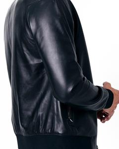 Chaqueta de Cuero Genuino Nueva 2024, Chaqueta de Piel de Cordero o Cuero Sintético Unisex, Talla Grande, Chaqueta de Cuero con Logotipo Personalizado para Hombre - Product Image 4