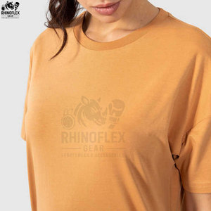 T-shirts à la mode pour femmes fabriqués avec le meilleur matériel bas quantité minimale de commande prix usine personnalisé conception de sonnerie Logo t-shirts pour les femmes - Product Image 4