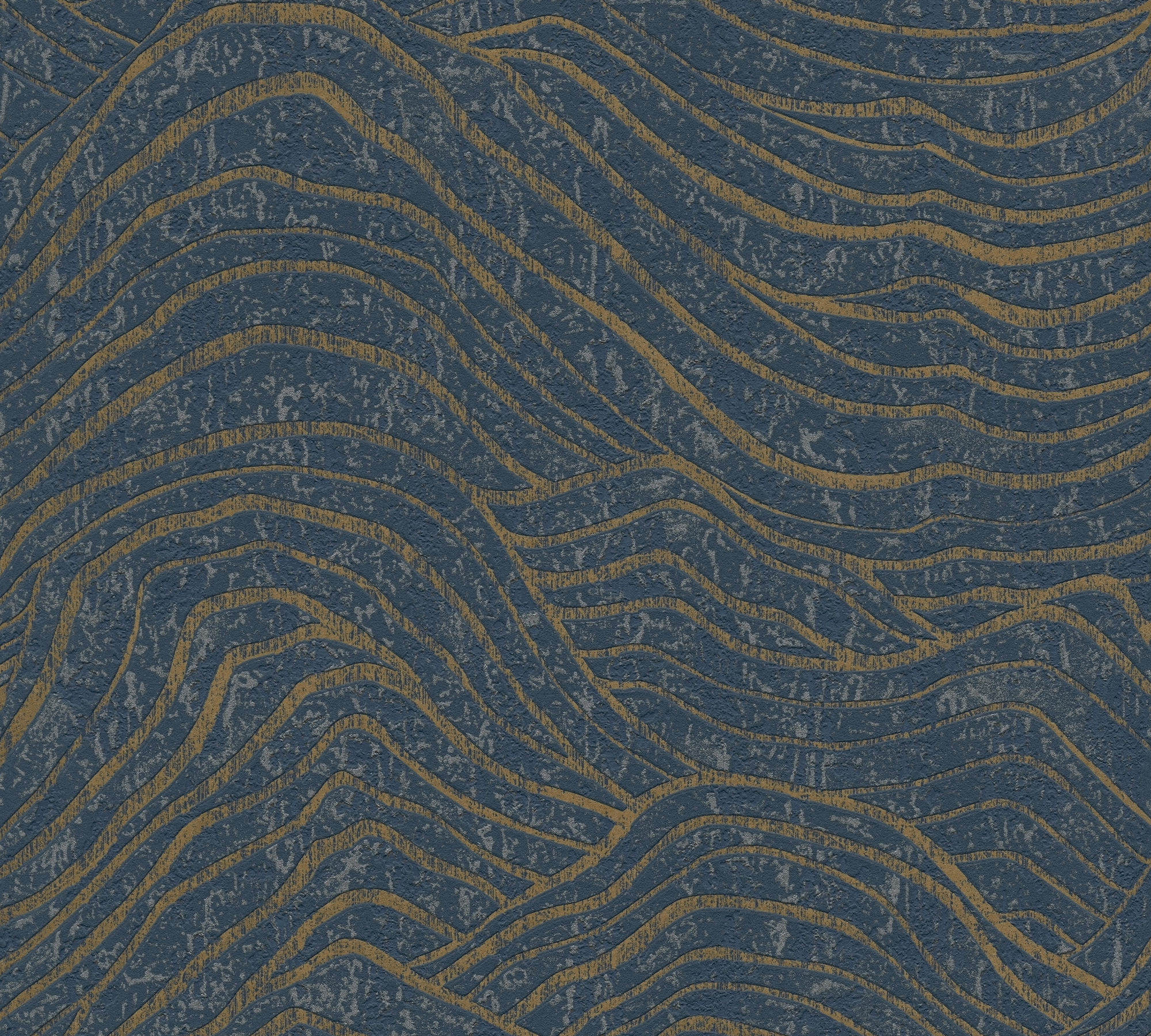 สีน้ำเงินเข้มสีทอง