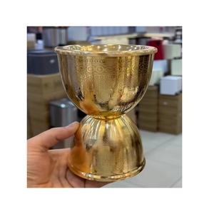 Silver Color Aluminum <b>Incense</b> Bakhoor Burner Round Shape Customized Size <b>Oud</b> Burner From Best Exporter In India - Product Image 2