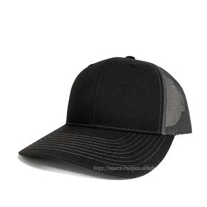 Sombreros de malla de camionero lisos con logotipo personalizado a la moda para exteriores y Playa gorras de camionero Premium al por mayor en Vietnam - Product Image 2