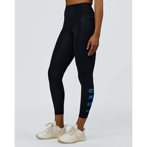 Legging sans couture Rep Ultra High-Rise 7/8 avec poches - Noir - Bleu Palais Respirant Longueur cheville XXL - Product Image 1