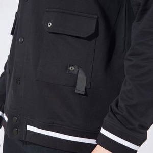 Veste de baseball universitaire légère à séchage rapide de bonne qualité pour hommes patchs de broderie veste Letterman pour hommes de style bouton - Product Image 5