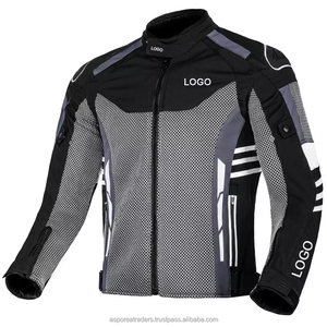 OEM venta al por mayor de los hombres XL tamaño Cordura Racing chaqueta transpirable a prueba de viento impermeable ropa deportiva protectora moto equipo - Product Image 2
