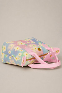 Pastel Floral <b>Canvas</b> <b>Mini</b> Tote Bag for Women | Custom Logo OEM ODM Wholesale - Product Image 4