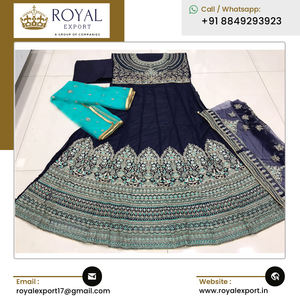 Vêtements ethniques de luxe de qualité supérieure, élégants, avec broderie en filet, pour mariage et fête - Product Image 2