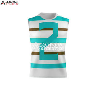 Equipo personalizado 7V7 uniformes tela elástica que absorbe la humedad proveedor de trajes deportivos 7V7 uniforme - Product Image 4