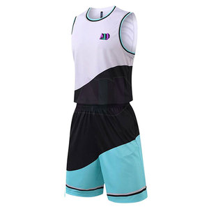 Uniforme de Baloncesto de Alto Rendimiento para Tallas Grandes, Conjunto Deportivo con Tela de Secado Rápido, Ligero, Opciones de Color Personalizadas para Equipos - Product Image 2