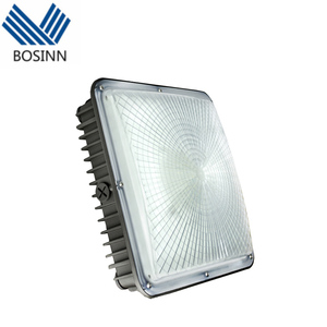 Lampes de stationnement pour tunnel de station de métro, station-service, entrepôt, capteur de mouvement, couverture en polycarbonate, LED anti-éblouissement, étanche IP65, garantie 5 ans - Product Image 1