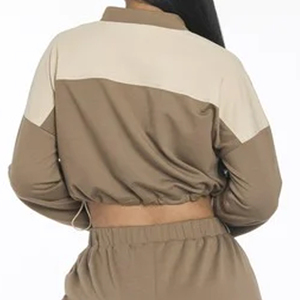 Conjuntos Casuales Cortos de Invierno de Algodón 100% Premium para Mujer / Conjunto Casual de Pantalones Cargo de Alta Calidad para Mujer 2026 - Product Image 6