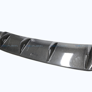 Pour Genesis G70 Facelift 2022, style DLF, diffuseur de pare-chocs arrière en fibre de carbone, aileron de voiture, séparateur, accessoires extérieurs - Product Image 4
