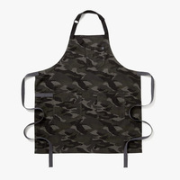 Tablier en toile cirée personnalisé, réutilisable, robuste, sans manches, à bretelles croisées, pour chef, cuisine, artisanat, atelier, travail du bois, barbecue