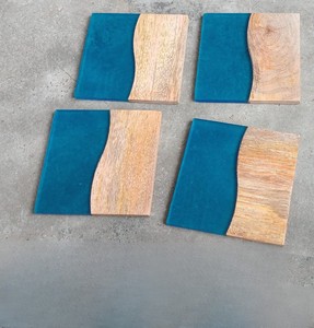 Gran oferta, posavasos de madera personalizados, alfombrilla de cerveza hecha a mano, posavasos para taza de té y café, Individual mantel, salvamanteles de lujo - Product Image 4