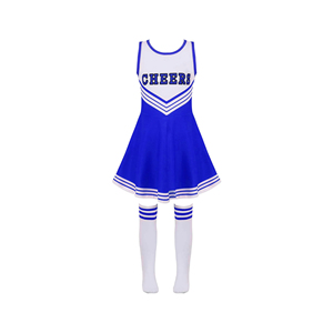 Diamantes de imitación Cheer Dance Sublimación Cheerleader Top Look Uniforme Uniformes al por mayor Cheer Leading - Product Image 2