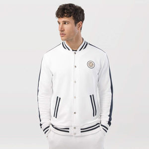 Conjunto Deportivo de Invierno con Chaqueta Varsity Estampada y Pantalones Jogger Unisex de Algodón, Cierre Completo con Botones, Alta Calidad OEM, Personalizable - Product Image 4