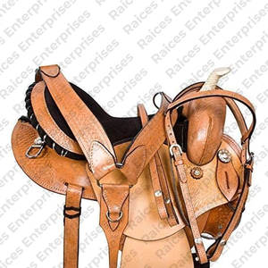100% Top haute qualité en cuir véritable confortable quantité minimale de commande bas personnalisé cheval selle OEM Services conception Unique Western - Product Image 1