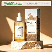 Sérum Ampoule à la Centella Personnalisé OEM avec Extrait Hydratation Profonde Réparation de la Peau Traitement Facial 100ml pour Peaux Sensibles