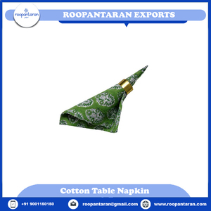 Dernière serviette de table stylisée 100% coton imprimée à la main brodée pour l'approvisionnement en vrac - Product Image 6