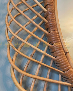 ของตกแต่งผนังศิลปะกรอบหวายกระจกแสงแดดปรับแต่งได้สไตล์โมเดิร์นสำหรับห้องนั่งเล่นในเวียดนาม - Product Image 5