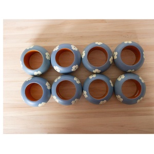 Handmade Wooden <b>Napkin</b> Rings Best Customized Classic Design Weddings Parties Hotels-New Model Square Options Rounded Wooden - Product Image 4