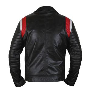 Chaqueta de Cuero Marrón de Alta Calidad para Hombre, Estilo Bomber, Cuello Alto, Personalizable, para Todas las Temporadas, Impermeable, Estilo Urbano, para Invierno - Product Image 5