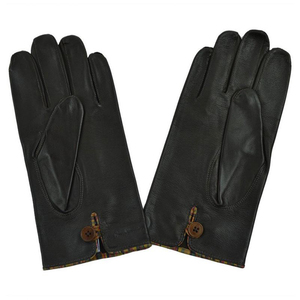 Los mejores guantes de trabajo de piel de oveja impermeables de invierno para hombres, venta al por mayor, mitones de cuero liso a la moda, venta en línea, guantes de moda - Product Image 4