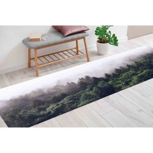 Tapis Forêt Brumeuse : Décoration d'intérieur Paysagère, Tapis d'appoint, Tapis imprimé, Tapis fin non tissé - Product Image 4