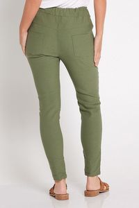 Unisex Polyester Fleece <b>Lined</b> Joggers High Waisted Breathable Four-Way Stretch Water Resistant Hiking <b>Pants</b> Summer Sweatpants - Product Image 2