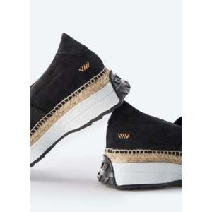 Giverola Sneakers Espadrille in tela alla moda scarpe comode in camoscio - Product Image 6