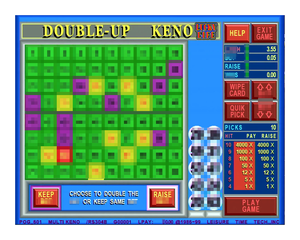 Machine de jeu d'arcade personnalisable Lucky Life Keno V3 6-en-1 avec prise américaine, WMS550 Pot of Gold Coin Pusher POG Board - Product Image 4