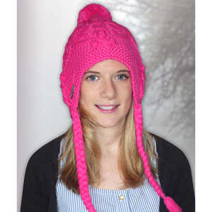 Chapeau tricoté Tussi on Tour avec écharpe et gants offerts pour les aventures en plein air - Product Image 2