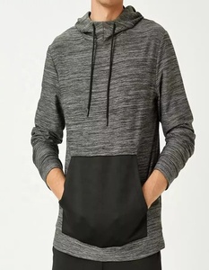 High Quality Polyester Plain Workout Contrast Color <b>Pullover</b> <b>Men</b> Custom Hoodies - Product Image 1
