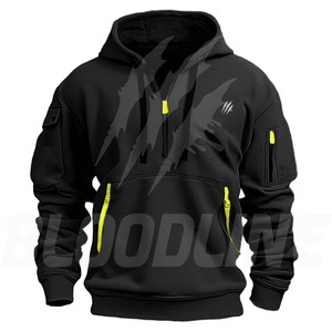 BLOODLINE Protège-genoux et coudes unisexe en tricot avec fermeture auto-agrippante, protection antichoc pour le cyclisme et les sports toutes saisons - Product Image 2